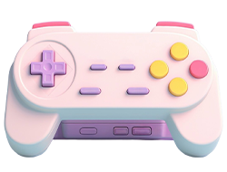 Gaming platform interface showing game library and play options